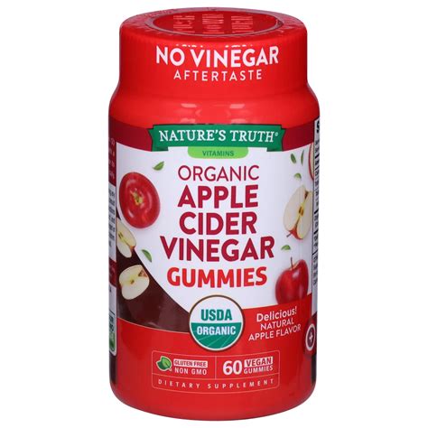 Natures Truth Organic Apple Cider Vinegar Gummies Shop Diet And Fitness At H E B