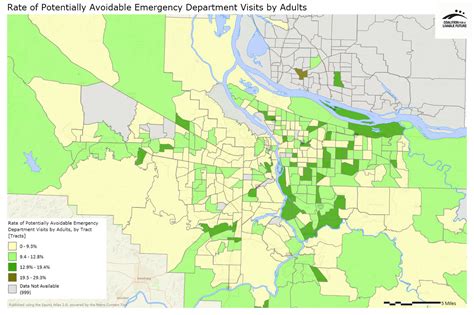 Rate Of Potentially Avoidable Emergency Department Visits By Adults