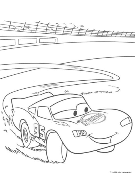 Lightning McQueen Monster Truck Coloring Pages