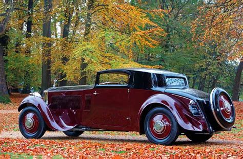 1933 Rolls Royce Phantom II Continental Freestone And Webb Coupe Built