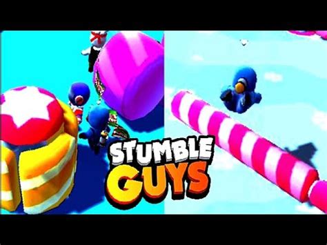 Stumble Guys CHEMICAL CORPS EM BOLAS DE BOLICHE E PISTAS DESLIZANTES