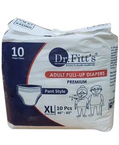 Pull Ups Pant Type Xl Size Dr Fitts Premium Adult Pull Up Diapers