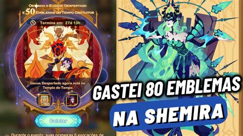 Gastei Emblemas Em Busca Da Shemira Afk Arena Youtube