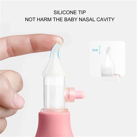 SALALIS aspirateur nasal en silicone Aspirateur nasal pour bébé