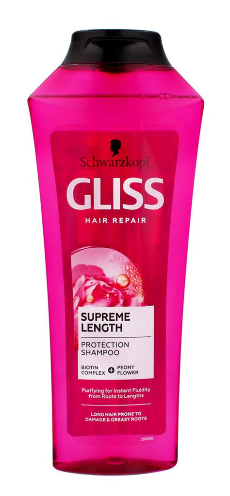 Schwarzkopf Gliss Kur Supreme Length Szampon Do W Os W Oczyszczaj Cy