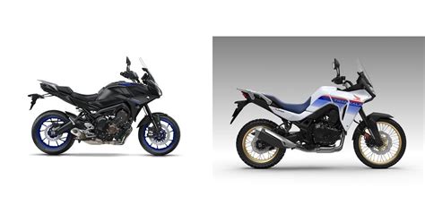 Motorrad Vergleich Yamaha Tracer 900 2019 Vs Honda XL750 Transalp 2023