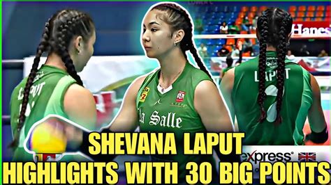 Shevana Laput Highlights With Big Points In Shakey S Super League