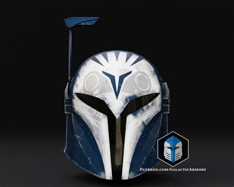 Bo Katan Helmet 3d Print Files Etsy