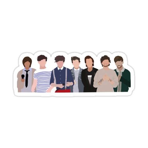 Louis Tomlinson Eras Outline Sticker Sticker For Sale By Sophiamgos