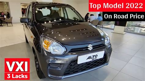 Maruti Alto 800 New Model 2022 Maruti Suzuki Alto Vxi Top Model On