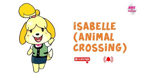 How To Draw Isabelle Animal Crossing Youtube