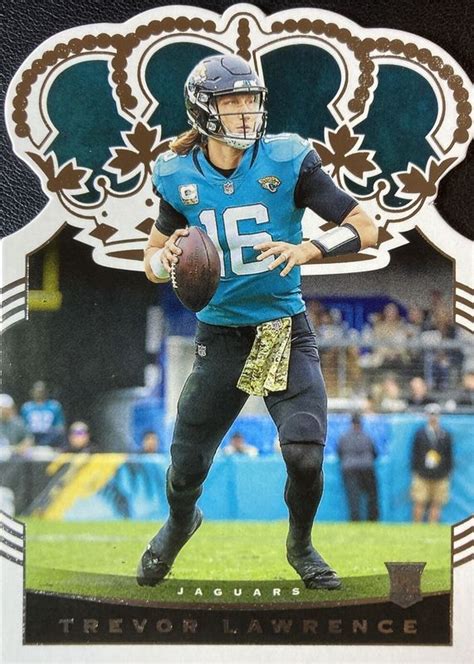 Trevor Lawrence 2021 Chronicles CR 1 Crown Royale Price Guide Sports