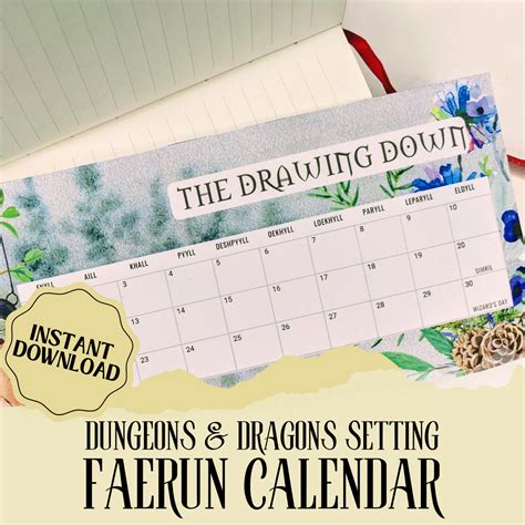 Dnd Calendar Calendar Of Harptos The Calendar Of Faerun Dndalley