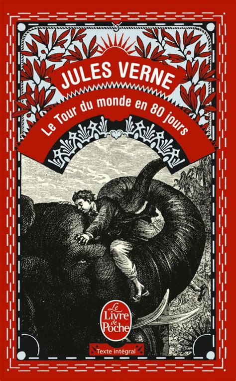 Le Tour Du Monde En Jours Ebook Jules Verne Affiche Graphique