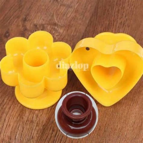 Jual Cetakan Donat Plastik Bunga Love Bulat Shopee Indonesia