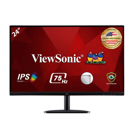 Màn Hình Máy Tính ViewSonic VA2432 H 24inch IPS FHD 100Hz Thế