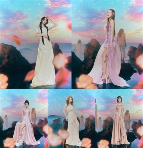red velvet fantasy visuals  cosmic teaser image record planet