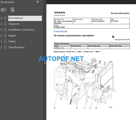 EC360B LC Service Repair Manual AutoPdf