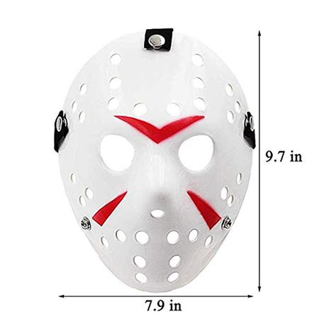 Costume Jason Mask Cosplay Halloween Masquerade Party Horror Mask ...