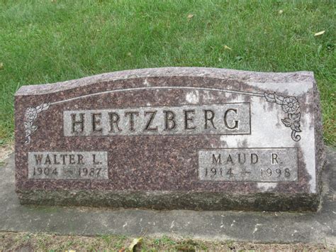 Mrs Maud Reva Hatfield Hertzberg 1914 1998 Memorial Find A Grave