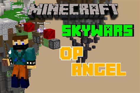 Minecraft Skywars Op Angel Neues Skywars Kit Fallenleger Youtube