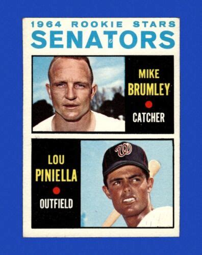 1964 Topps Set Break 167 Lou Piniella RC EX EXMINT GMCARDS EBay