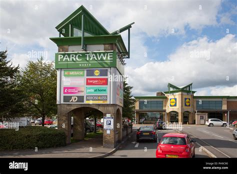 Parc Tawe North Retail Park Swansea Stock Photo Alamy