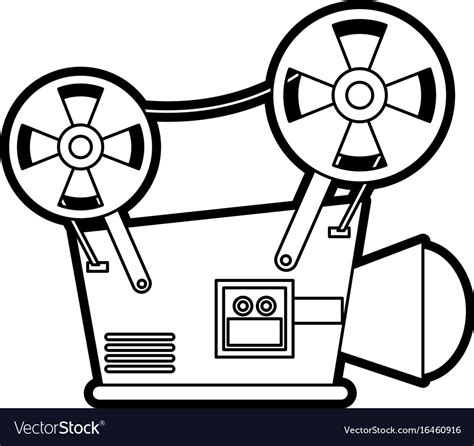 Videocamera Royalty Free Vector Image Vectorstock