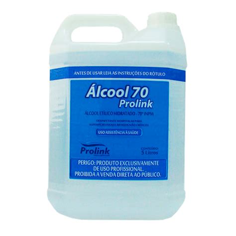 Álcool 70 Saneante 5L Utilidades Clínicas