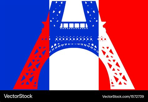 French flag Royalty Free Vector Image - VectorStock