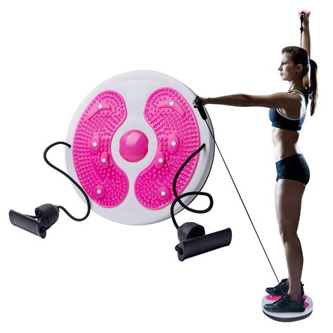 Core Ab Twister Board Double Rope For Exercise And Trainer Abs Waist