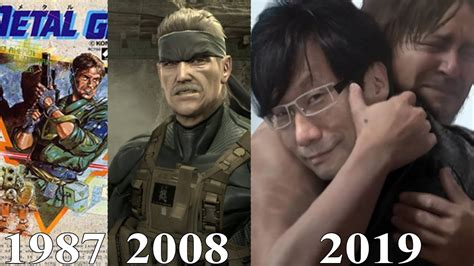 Evolution Of Hideo Kojima Games 1987 2019 Youtube