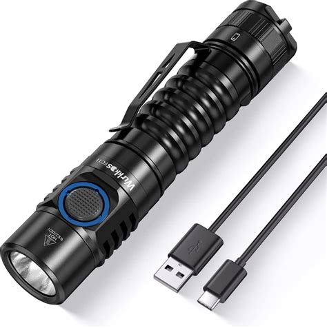 Wurkkos FC11 LED Taschenlampe 1300 Lumen Taschenlampe USB C