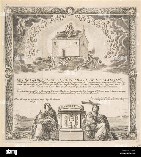 Frontispiece for Le Véritable Plan et Pourtrait de la Maison de la Ste