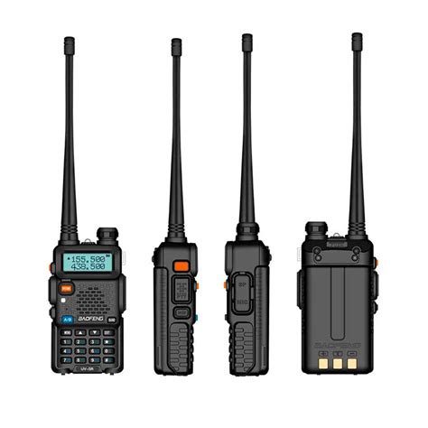 Rádio Comunicador Walkie Talkie UHF VHF UV 5R 5W