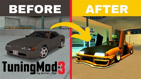 Gta San Andreas Tuning Mod V3 Preview Youtube