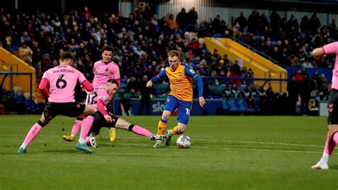 Report Stags Northampton News Mansfield Town