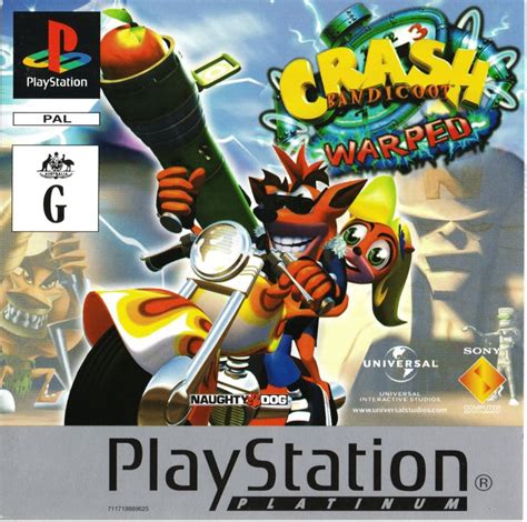 Crash Bandicoot Warped Playstation Box Cover Art Mobygames