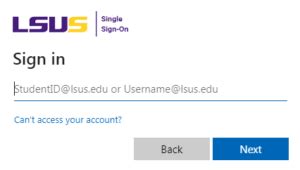 MOODLE LSUS — Log on | Louisiana State University Shreveport