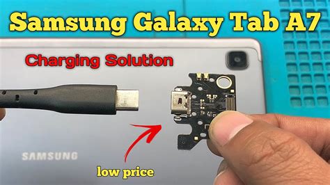 Samsung Galaxy Tab A7 Charging Solution Sub Pcb Low Price YouTube