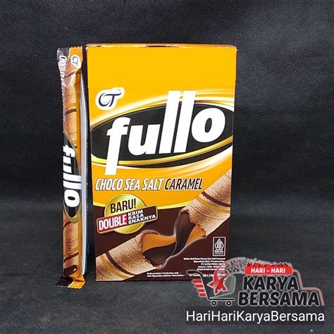 Jual FULLO WAFER ROLL RASA CHOCO SEA SALT CARAMEL BOX ISI 24 S X 14GR