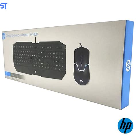 KIT Teclado E Mouse HP USB Gaming Memb GK1000 Sobraltech