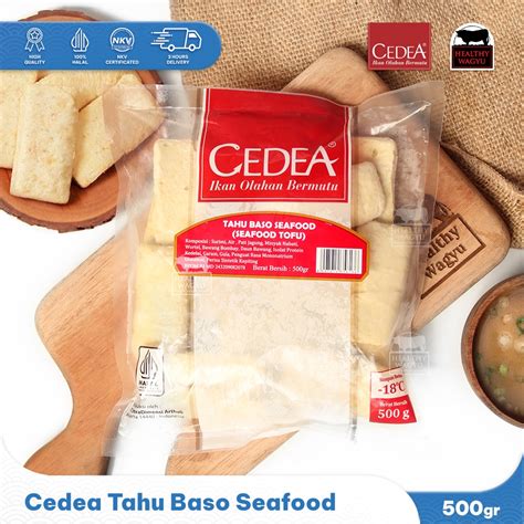 Jual Cedea Tahu Baso Seafood Tofu Frozen Food Gr Healthy Wagyu