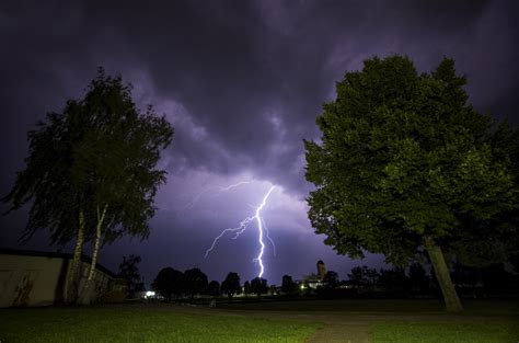 Unwetter im Allgäu in der Nacht auf Donnerstag Unwetter trifft