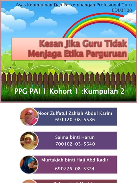 Pdf Kesan Jika Guru Tidak Menjaga Etika Perguruan Dokumen Tips