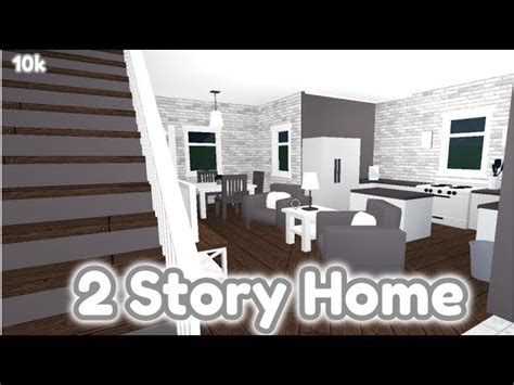 Aesthetic Bloxburg House 10K 2 Story - If you're looking to build a trendy one floor house that ...