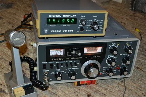 Yaesu Ft 101e Hf Transceiver Yc601 Yaesu Mic Ebay