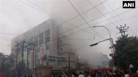 Fire breaks out at Noida's Metro Hospital, rescue operation underway