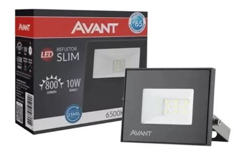 Refletor Avant Led Slim W K Bivolt