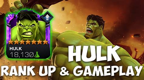 Mcoc 7 Star Hulk Rankup And Gameplay Marvel Contest O F Champions Youtube